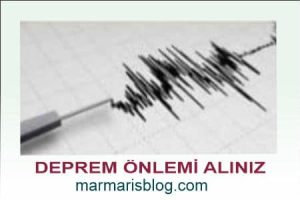 Deprem Önlemi Alın