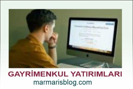 Marmaris Emlak Konut Yatırımları